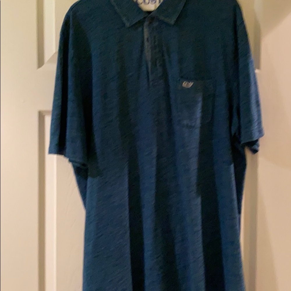 Vineyard Vines denim blue color shirt